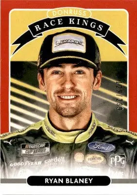 2021 Donruss #12 Ryan Blaney Red #/299
