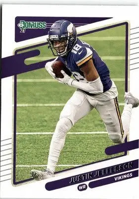 2021 Donruss #127 Justin Jefferson - Football Card Single