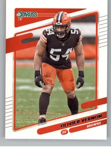 2021 Donruss #202 Olivier Vernon NM-MT Browns - Football Card Single