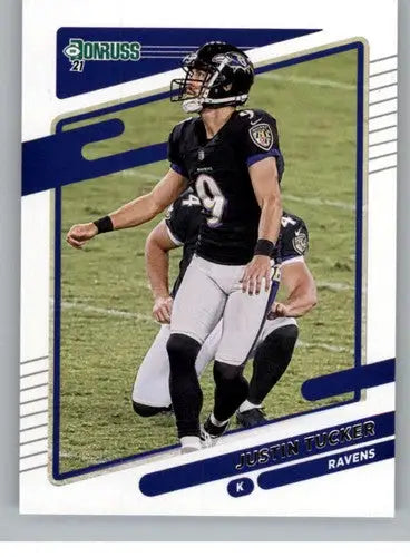 2021 Donruss #240 Justin Tucker NM-MT Ravens - Football Card Single