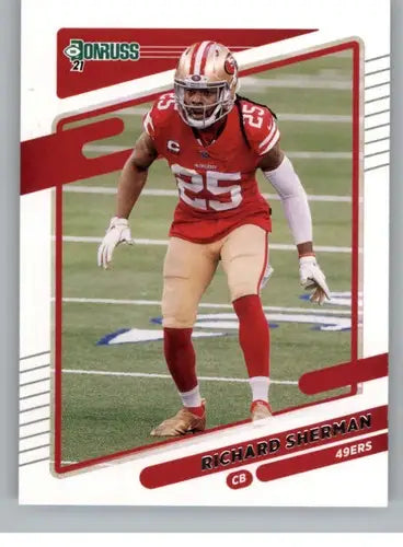 2021 Donruss #60 Richard Sherman NM-MT 49ers ID:44445 - Football Card Single