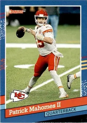 2021 Donruss #91-31 Patrick Mahomes II Retro 1991 - Football Card Single