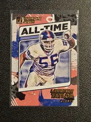 2021 Donruss #AT-15 Lawrence Taylor All-Time Gridiron Kings - Football Card Single