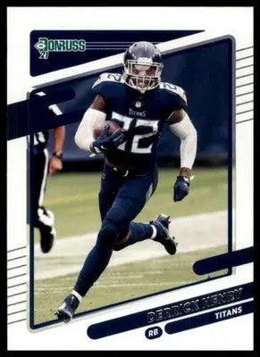 2021 Donruss Derrick Henry 14 Tennessee Titans - Football Card Single