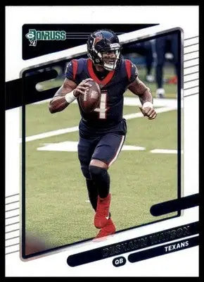 2021 Donruss Deshaun Watson 163 Houston Texans - Football Card Single