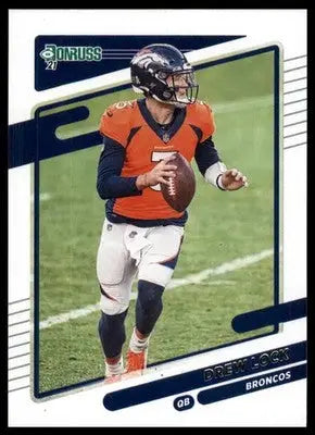 2021 Donruss Drew Lock 179 Denver Broncos - Football Card Single