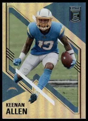 2021 Donruss Elite Keenan Allen 32 Los Angeles Chargers