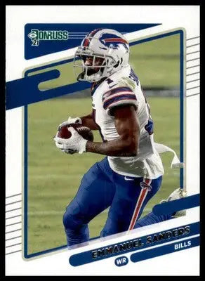 2021 Donruss Emmanuel Sanders 97 Buffalo Bills