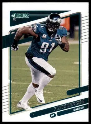 2021 Donruss Fletcher Cox 115 Philadelphia Eagles - Football Card Single