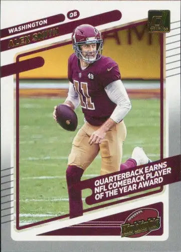2021 Donruss Highlights #20 Alex Smith NM-MT - Football Card Single