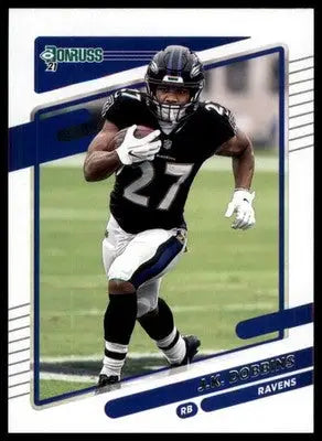 2021 Donruss J.K. Dobbins 210 Baltimore Ravens - Football Card Single