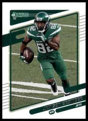 2021 Donruss Jamison Crowder 40 New York Jets - Football Card Single