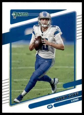 2021 Donruss Jared Goff 170 Indianapolis Colts - Football Card Single
