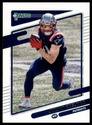 2021 Donruss Julian Edelman 45 Tennessee Titans