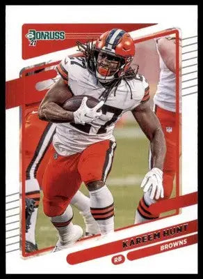 2021 Donruss Kareem Hunt 197 Cleveland Browns - Football Card Single