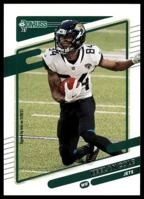2021 Donruss Keelan Cole 136 New York Jets - Football Card Single