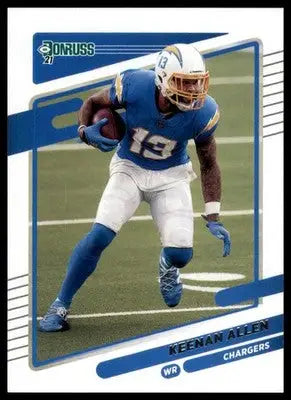 2021 Donruss Keenan Allen 73 Los Angeles Chargers - Football Card Single