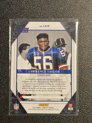 2021 Donruss #LS15 Lawrence Taylor The Legends Series - Football Card Single
