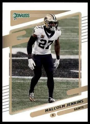 2021 Donruss Malcolm Jenkins 98 New Orleans Saints - Football Card Single