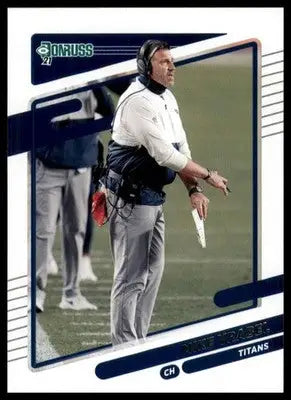 2021 Donruss Mike Vrabel 12 Tennessee Titans - Football Card Single