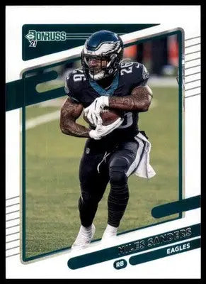 2021 Donruss Miles Sanders 109 Philadelphia Eagles - Football Card Single