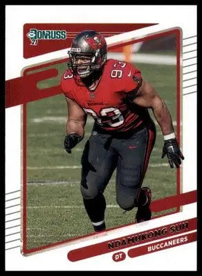 2021 Donruss Ndamukong Suh 107 Tampa Bay Buccaneers