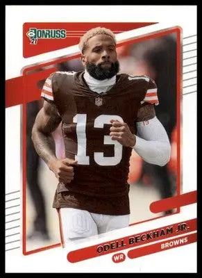 2021 Donruss Odell Beckham Jr. 198 Cleveland Browns - Football Card Single