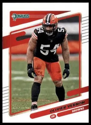 2021 Donruss Olivier Vernon 202 Cleveland Browns - Football Card Single