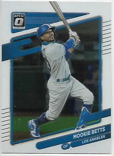 2021 Donruss Optic #180 Mookie Betts NM-MT Dodgers - Baseball Card Single