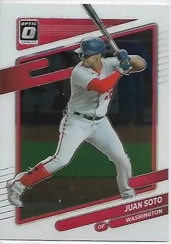 2021 Donruss Optic #191 Juan Soto NM-MT Nationals - Baseball Card Single