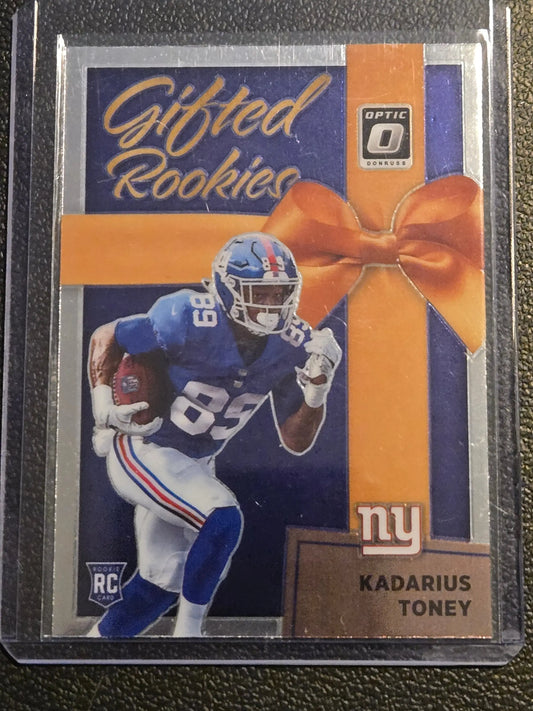2021 Donruss Optic #GR-12 Kadarius Toney Gifted Rookies - Football Card Single