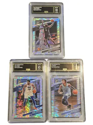 2021 Donruss Optic Ja Morant Embiid Harden Pulsar Prizm Lot GMA10 - Basketball Card Single