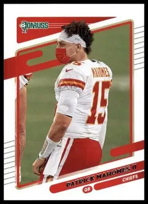 2021 Donruss Patrick Mahomes II 116 Kansas City Chiefs - Football Card Single