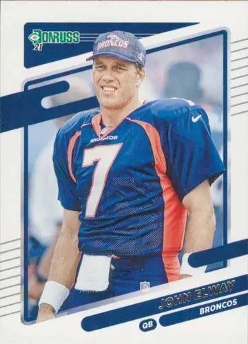 2021 Donruss Photo Variation #180 John Elway NM-MT Broncos - Football Card Single