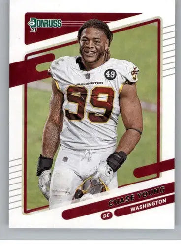2021 Donruss Photo Variation #9 Chase Young NM-MT - Football Card Single