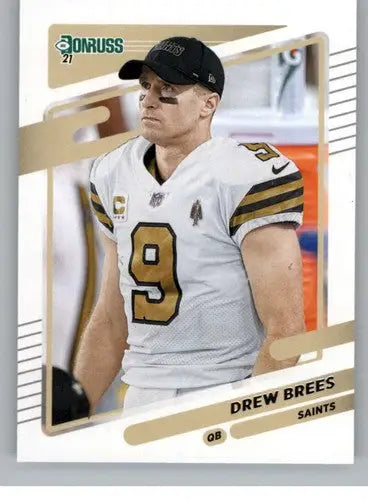 2021 Donruss Photo Variation #93 Drew Brees NM-MT Saints - Football Card Single