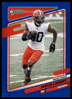 2021 Donruss - Press Proof Blue Jarvis Landry 201 Cleveland Browns - Football Card Single