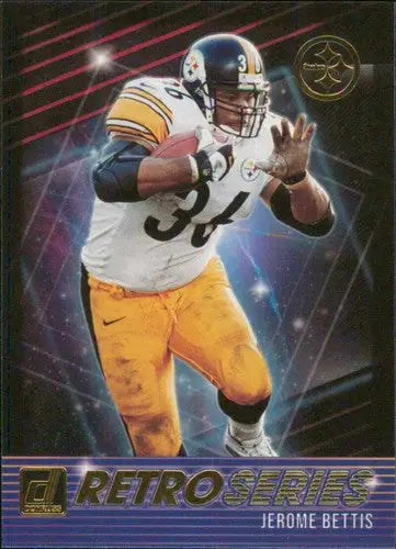 2021 Donruss Retro Series #23 Jerome Bettis NM-MT Steelers - Football Card Single
