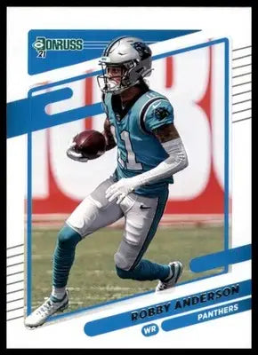 2021 Donruss Robby Anderson 222 Carolina Panthers - Football Card Single