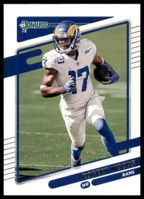 2021 Donruss Robert Woods 144 Seattle Seahawks - Football Card Single