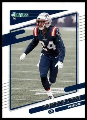 2021 Donruss Stephon Gilmore 52 New England Patriots - Football Card Single