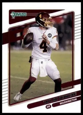 2021 Donruss Taylor Heinicke 3 Washington Football Team - Football Card Single