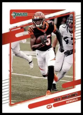 2021 Donruss Tee Higgins 213 Cincinnati Bengals - Football Card Single