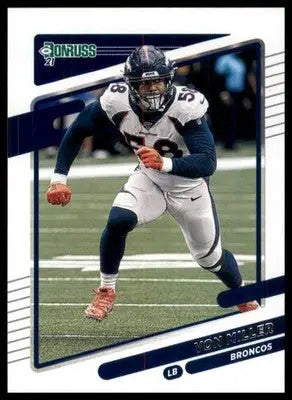 2021 Donruss Von Miller 181 Denver Broncos