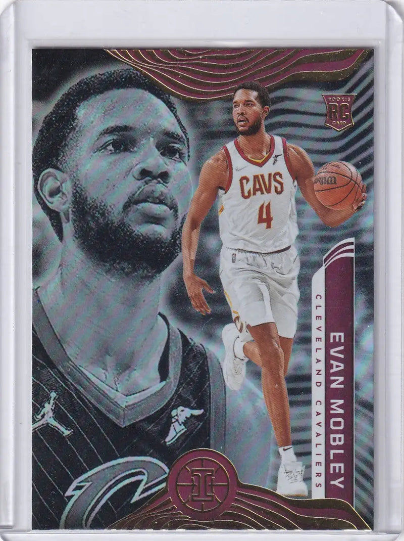 2021 ILLUSIONS #153 EVAN MOBLEY- CLEVELAND CAVALIERS - Basketball Card Single
