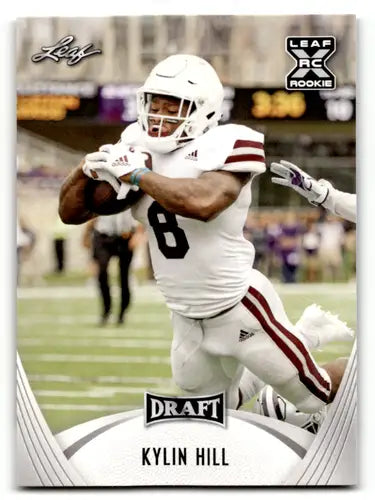 2021 Leaf Draft #17 Kylin Hill NM Near Mint XRC ID:46785 - Football Card Single