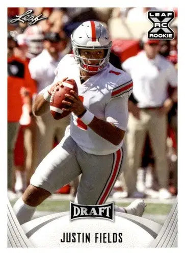 2021 Leaf Draft #2 Justin Fields NM Near Mint XRC - Football Card Single
