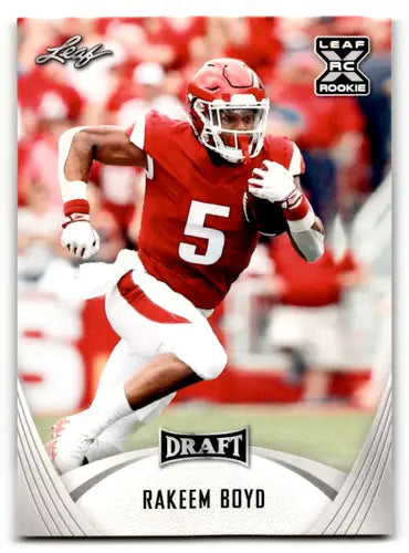 2021 Leaf Draft #22 Rakeem Boyd NM-MT XRC ID:46788 - Football Card Single