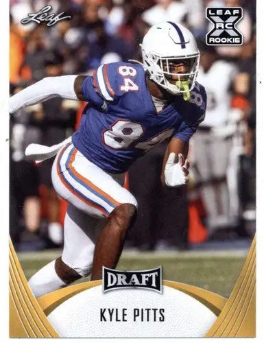 2021 Leaf Draft Gold #24 Kyle Pitts NM-MT XRC - Football Card Single