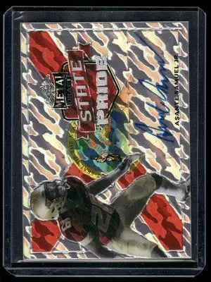 2021 Leaf Metal Draft State Pride Asante Samuel Jr. #SP-ASJ 19/60 Football - Football Card Single
